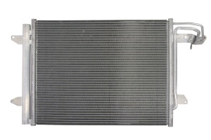 Condensator climatizare (cu uscator) potrivit VW CADDY III, CADDY III/MINIVAN, TOURAN 1.4-2.0D 02.03-05.15 - Img 2