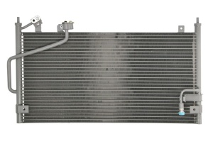 Condensator climatizare potrivit Mazda 323 F (94 -) 1,8 i 16V Benz. Aut. A / C + / - A / A - Img 1