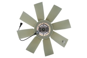 Cupla ventilator radiator (cu ventilator, 750mm, numar lame: 8, numar pini: 5) potrivit VOLVO FH, FH II, FH III, FH12 D12A340-D13K540S 08.93- - Img 2