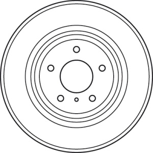 Disc frana Fata Dreapta/Stanga potrivit INFINITI EX, G, G35, M, M45, Q70, QX70; NISSAN 350Z, 370Z, ALTIMA, MAXIMA / MAXIMA QX V, MAXIMA VI, MURANO I, MURANO II 2.5-5.0 08.01- - Img 4