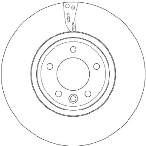 Disc frana Fata Dreapta/Stanga potrivit LAND ROVER DISCOVERY V, RANGE ROVER IV, RANGE ROVER SPORT II 2.0-3.0H 08.12- - Img 3