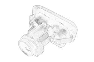 Diuza spalator far Dreapta potrivit BMW 5 (E39) 2.0-4.9 1995-2004 - Img 2