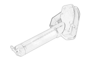 Diuza spalator parbriz dreapta potrivit OPEL ASTRA J 2009-2018 - Img 2