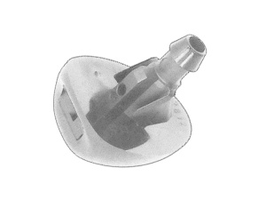 Diuza spalator parbriz Fata potrivit PEUGEOT 306, 307 1997-2009 - Img 2