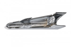 Element bara Dreapta plastic, crom potrivit MAZDA 3 dupa 2013 2017-2019 - Img 2