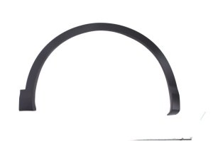 Element decorativ aripa fata dreapta potrivit NISSAN QASHQAI II J11 2013-2017 - (negru)