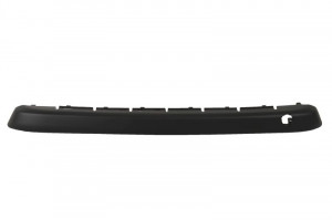 Element Grila bara fata mijloc negru potrivit PEUGEOT 207, 207/HATCHBACK 2006-2015 2009-2013