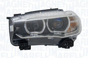 Far Dreapta (bi-xenon, D1/LED, automat, culoare semnalizator: portocaliu) potrivit BMW X5 (F15, F85), X6 (F16, F86) 07.13- - Img 3