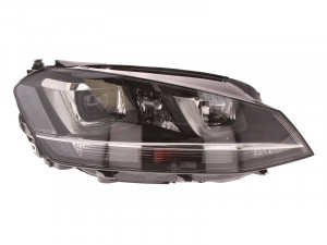 Far Dreapta (bi-xenon, D3S/H7, electric, cu motor, culoare insertie: negru, culoare semnalizator: transparent) potrivit VW GOLF ALLTRACK VII, GOLF SPORTSVAN VII, GOLF VII - Img 1