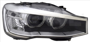 Far Dreapta (D1S/LED, electric, cu motor) potrivit BMW X3 (F25), X4 (F26) 2014-2017