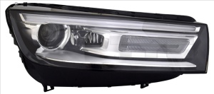 Far dreapta (D5S/LED, cu motor, fara controler LED; fara controler) potrivit AUDI Q5 FY 2017-2020