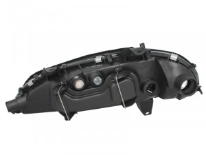 Far Dreapta (H1, electric, fara motoras, culoare insertie: cromat, culoare semnalizator: alb) potrivit OPEL TIGRA - Img 2