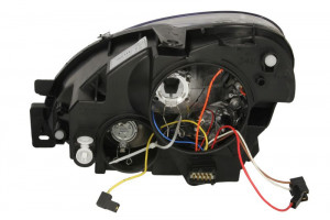 Far Dreapta (H1/H3/H7, electric, cu motor, culoare insertie: cromat) potrivit CITROEN XSARA, XSARA/HATCHBACK, XSARA/KOMBI - Img 2
