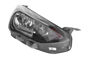 Far dreapta (H1/H7/LED, electric, cu motor, culoare insert: negru) potrivit FORD FOCUS IV 2018-2021