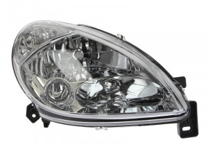 Far Dreapta (H1/H7/PY21W/W5W, electric, cu motor, culoare insertie: cromat/negru, culoare semnalizator: transparent) potrivit CITROEN XSARA, XSARA/HATCHBACK 01.00-12.05 - Img 1