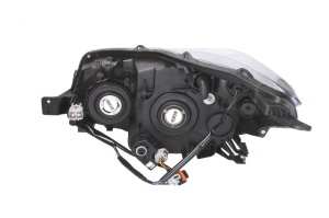 Far Dreapta (H11/HB3, electric, cu motor, culoare insert: cromat, culoare semnalizator: transparent) potrivit SUBARU FORESTER - Img 2