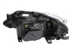 Far Dreapta (H4, electric, cu motor, culoare insertie: negru) potrivit SEAT IBIZA IV, IBIZA IV SC, IBIZA IV ST - Img 2