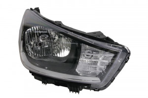 Far Dreapta (H4, electric, cu motor) potrivit KIA RIO II, RIO III, RIO IV