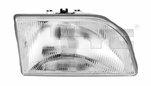 Far Dreapta (H4, mecanic, culoare insertie: cromat) potrivit FORD FIESTA III, FIESTA/HATCHBACK, FIESTA/MINIVAN - Img 3