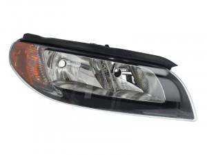 Far Dreapta (H7/H9, electric, cu motor, culoare insertie: negru) potrivit VOLVO S80 II, V70 III, XC70 II