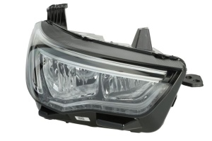 Far dreapta (H7/LED, electric, cu motor, cu bec) potrivit OPEL GRANDLAND X 2017-2021