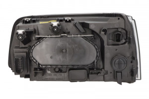 Far Dreapta (halogen, H1/H7/PY21W/W5W, electric, cu motor, culoare insertie: cromat) potrivit VW MULTIVAN T5, TRANSPORTER T5 - Img 2