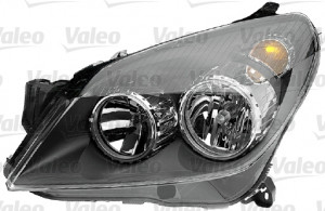 Far Dreapta (halogen, H1/H7/W5W, electric, cu motor, culoare insertie: negru, culoare semnalizator: transparent) potrivit OPEL ASTRA G/KOMBI, ASTRA H, ASTRA H CLASSIC -05.14 - Img 3