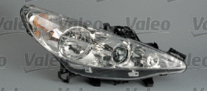 Far Dreapta (halogen, H1/H7/W5W, electric, cu motor, culoare semnalizator: transparent) potrivit PEUGEOT 207, 207/HATCHBACK -07.13 - Img 3