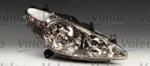 Far Dreapta (halogen, H1/H7/W5W, electric, cu motor, culoare semnalizator: transparent) potrivit PEUGEOT 307, 307/KOMBI -06.05 - Img 3