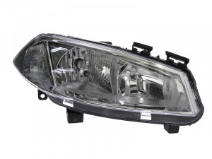 Far Dreapta (halogen, H1/H7/W5W, electric, fara motoras, culoare insertie: cromat, culoare semnalizator: transparent) potrivit RENAULT MEGANE I, MEGANE I CLASSIC -12.05 - Img 1