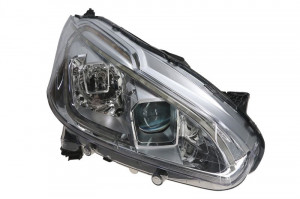 Far Dreapta (halogen, H7, electric, fara motoras, culoare semnalizator: transparent) potrivit PEUGEOT 208 I, 208 II, 208/HATCHBACK 03.12-06.15 - Img 1