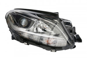 Far Dreapta (halogen, H7/H7/LED/PY21W, cu motor, bec, culoare semnalizator: portocaliu) potrivit MERCEDES GLE (W166) - Img 1