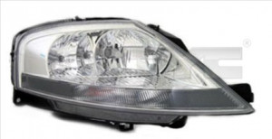 Far dreapta potrivit CITROEN C3 2002-2010 - (H1/H7, reglaj electric, cu motoras)