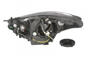 Far dreapta potrivit HYUNDAI i30 2011-2015 - (2*H7, reglaj electric, cu motoras, fundal cromat, fundal transparent) - Img 2