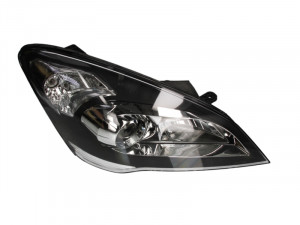 Far dreapta potrivit KIA CEE'D, CEE'D SW 2006-2012 - (H1/H7, reglaj electric, fundal negru)