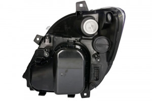 Far dreapta potrivit MERCEDES SPRINTER 3,5-T (906), SPRINTER 3-T (906), SPRINTER 4,6-T (906), SPRINTER 5-T (906) - (H7, reglaj electric, cu motoras, fundal cromat) - Img 2