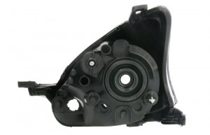 Far dreapta potrivit TOYOTA AYGO 2008-2012 - (H4, electric, fundal negru/insertii crom) - Img 2
