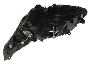 Far fata Dreapta (H1/H7, electric, cu motor, culoare insert: cromat) potrivit CITROEN C4, C4 I - Img 2