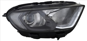 Far fata Dreapta (H1/LED, electric, cu motor, culoare insert: negru) potrivit FORD ECOSPORT dupa 2017