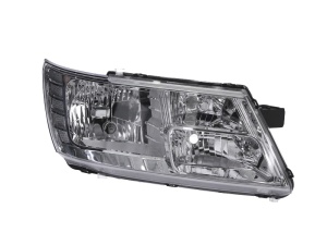 Far fata Dreapta (H11/HB3, electric, fara motoras, culoare insert: cromat, culoare semnalizator: transparent) potrivit FIAT FREEMONT - Img 1