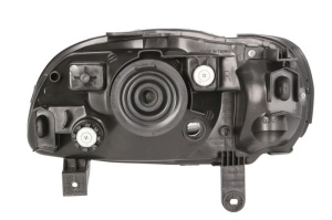 Far fata Dreapta (H4, electric, fara motoras, culoare insert: argintiu, culoare semnalizator: galben) potrivit SUZUKI BALENO - Img 2