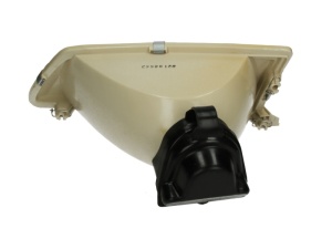 Far fata Dreapta (H4, electric, fara motoras, culoare insert: negru) potrivit PEUGEOT 106 I, 106 I/HATCHBACK - Img 2