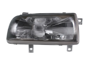 Far fata Dreapta (H4, electric, manual, fara motoras, culoare insert: cromat) potrivit VW VENTO 1991-1998