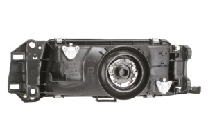 Far fata Dreapta (H4, manual, fara motoras, culoare insert: cromat, culoare semnalizator: transparent) potrivit MAZDA 323 C IV, 323 F IV, 323 S IV - Img 2