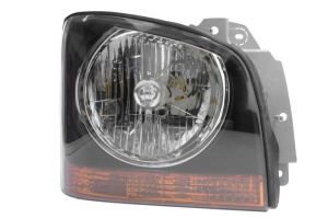 Far fata Dreapta (H4, manual, fara motoras, culoare insert: negru) potrivit KIA BONGO - Img 1