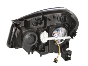 Far fata Dreapta (H7/H7, electric, cu motor) potrivit NISSAN QASHQAI I - Img 2