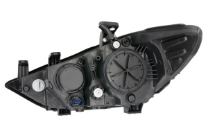 Far fata Dreapta (H7/HB3/PY21W/W5W, fara motoras, culoare insert: negru) potrivit HYUNDAI ELANTRA VI - Img 2