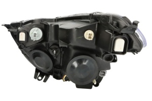 Far fata Dreapta (H7/PY21W/W5W, electric, culoare insert: cromat) potrivit CITROEN C1 II - Img 2