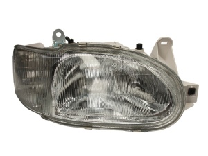 Far fata Dreapta (halogen, H4/PY21W/W5W, electric, manual, fara motoras, culoare insert: alb, culoare semnalizator: transparent) potrivit FORD ESCORT CLASSIC, ESCORT VI -07.00 - Img 1