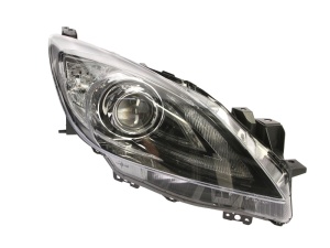 Far fata Dreapta (xenon, D2S, electric, cu motor) potrivit MAZDA 3